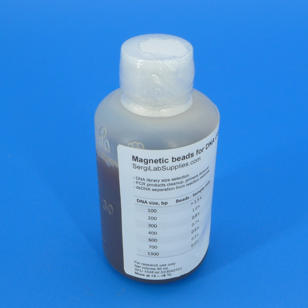 Magnetic beads for DNA purification