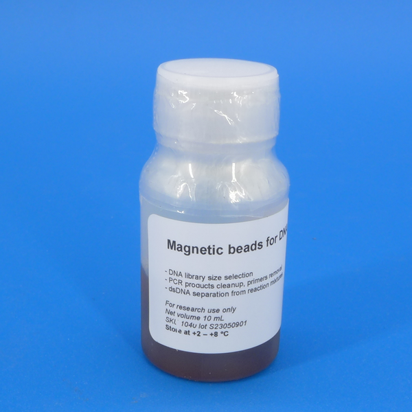 Magnetic beads for DNA purification