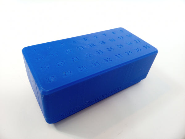 Storage box for 1.5 mL tubes, two boxes fit one standard freezer hotel