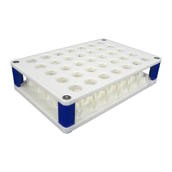 Rack for 2 mL Flat-Bottom Screw-Cap Tubes, SBS Footprint