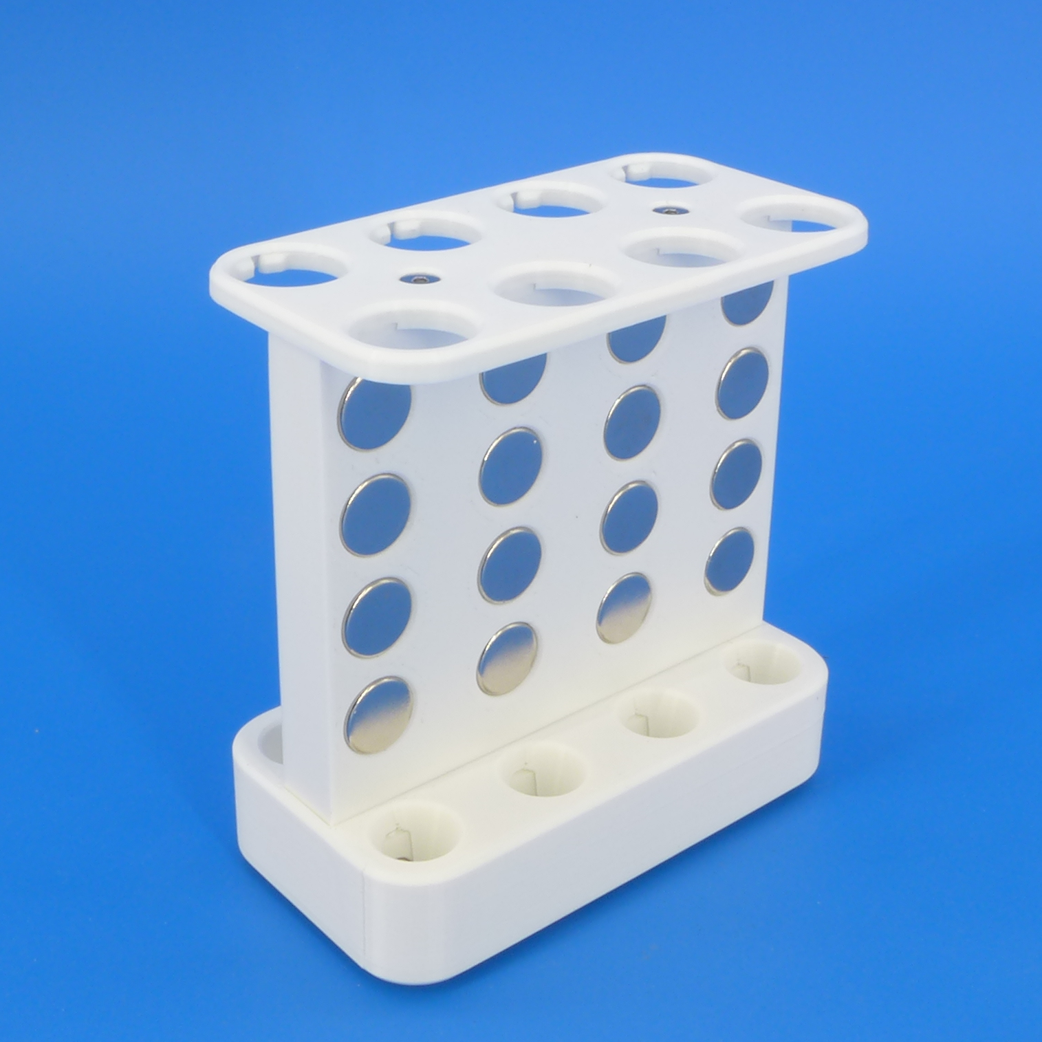 Magnetic rack for 15 mL tubes for DNA, RNA and other biomolecules purification