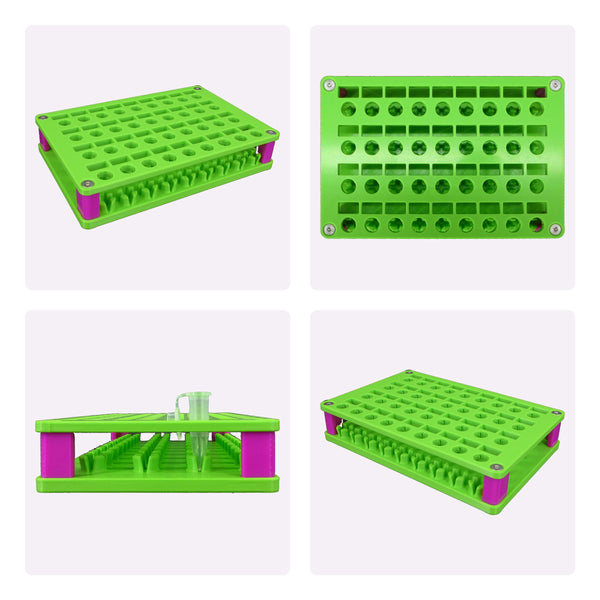 0.5-0.7 mL tube rack with a standard liquid handlers footprint