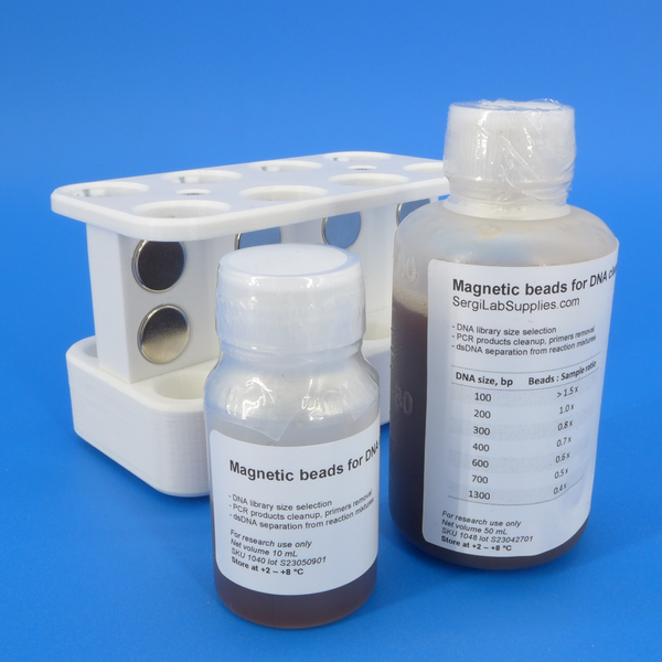 Magnetic Rack Dna Magnetic rack for 5 mL tubes for DNA, RNA and other biomolecules purif ...