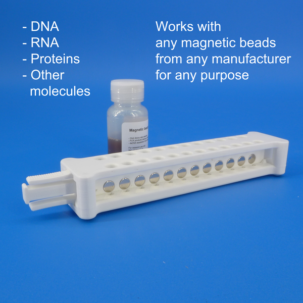 Nucleic Card Storage Rack Magnetic rack for DNA, RNA purification; for 100-250 microliter PCR tu ...