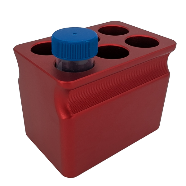 Cold block for 50 mL tubes, SBS footprint, 6 positions (3×2)