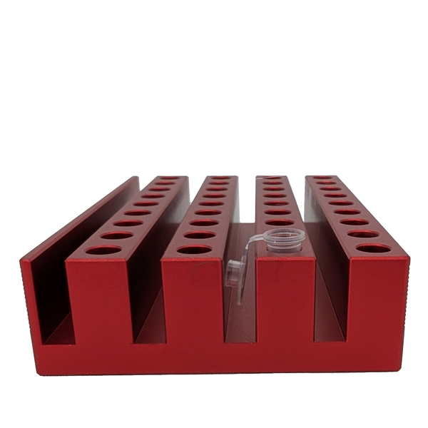 Cold block for 0.5-0.7 mL tubes, SBS footprint, 36 positions (9×4)