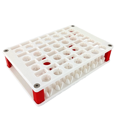 1.5 mL tube rack with a standard liquid handlers footprint