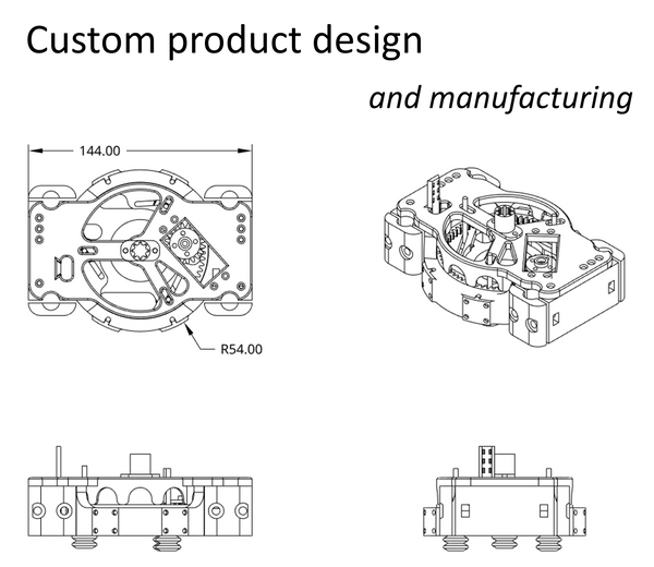 Custom design and manufacturing - Contact us for the quote