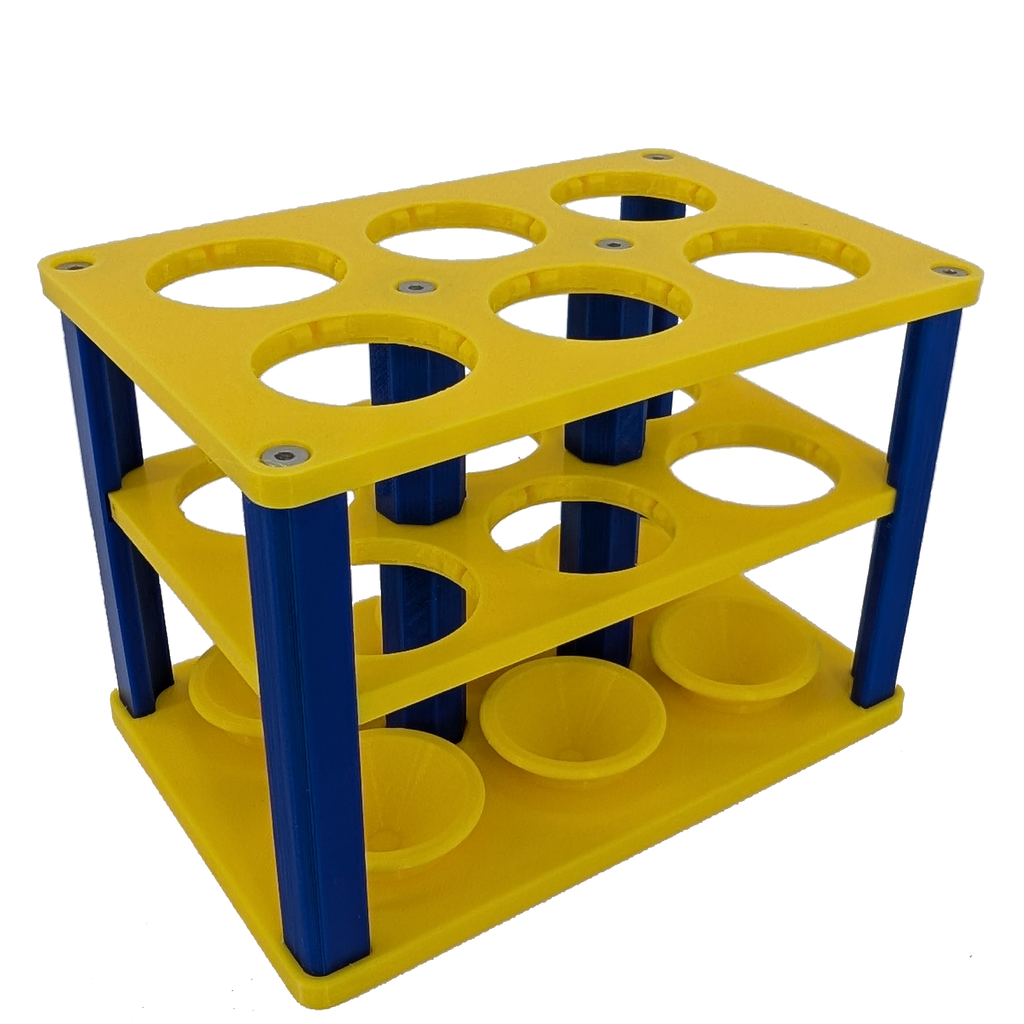 50 Ml Spring Rack 50 mL Tube Rack with Liquid Handler Footprint – Sergi Lab Supplies