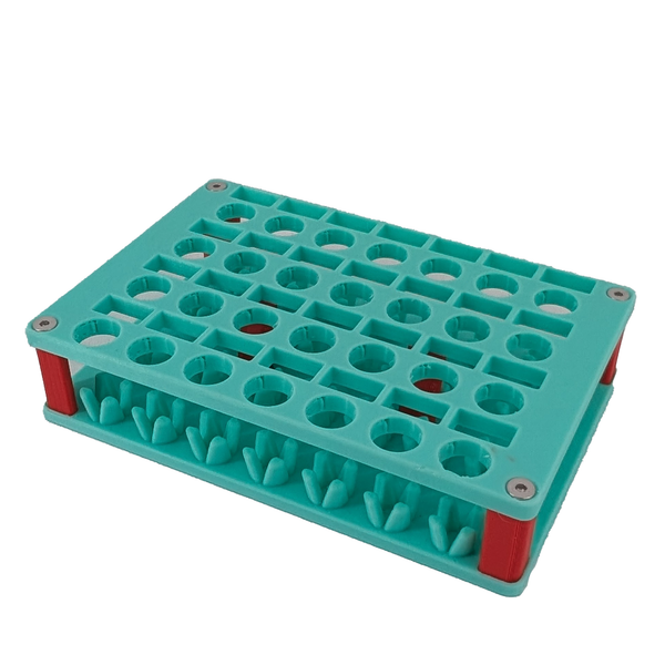 1.5 mL tube rack with a standard liquid handlers footprint