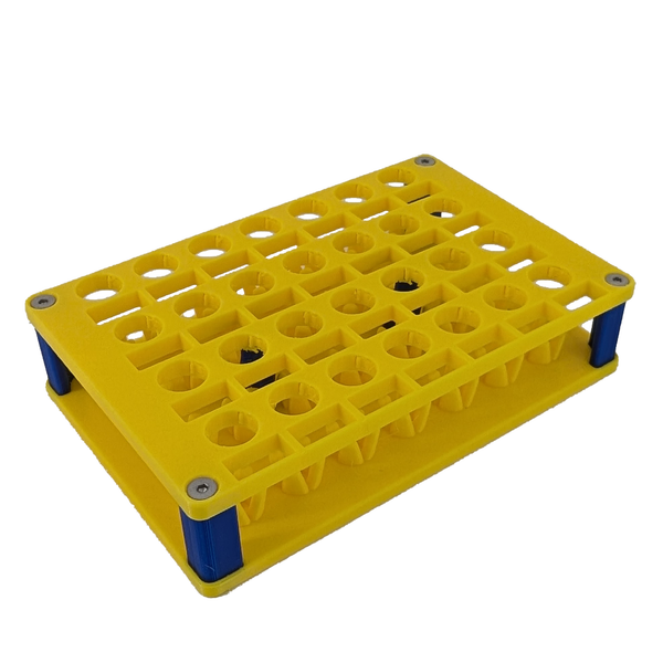 1.5 mL tube rack with a standard liquid handlers footprint