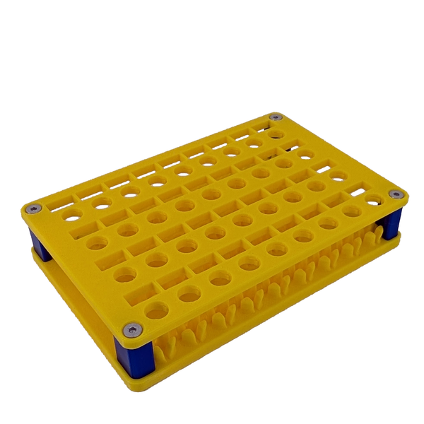 0.5-0.7 mL tube rack with a standard liquid handlers footprint