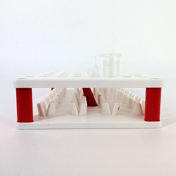 1.5 mL tube rack with a standard liquid handlers footprint