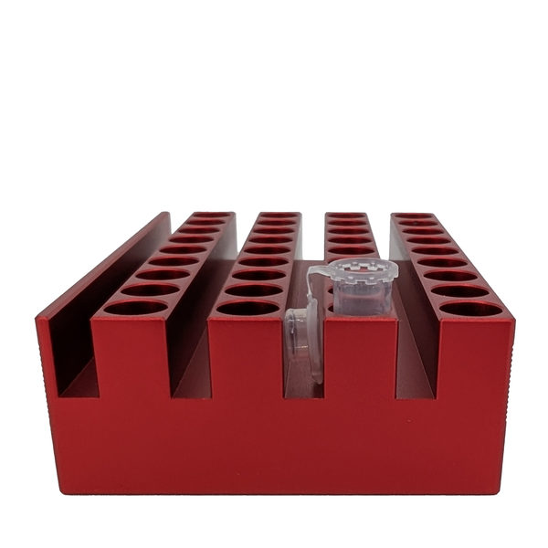 Cold block for 1.5 mL tubes, SBS footprint, 36 positions (9×4)