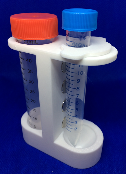 Magnetic rack for DNA, RNA and other molecule purification, for 50, 15 or 5 mL tubes