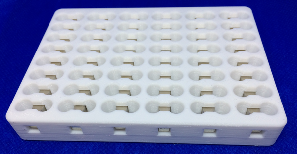 96 wells magnetic rack for DNA, RNA and other molecules purification