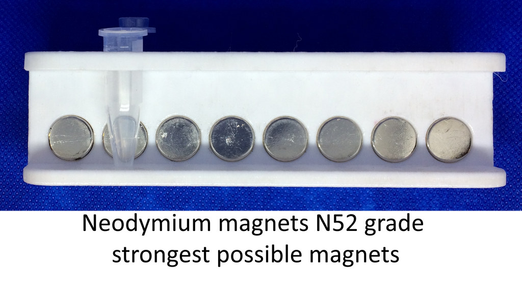 Magnetic Rack Dna 1.5 mL tube magnetic rack for DNA, RNA and other molecules purificatio ...