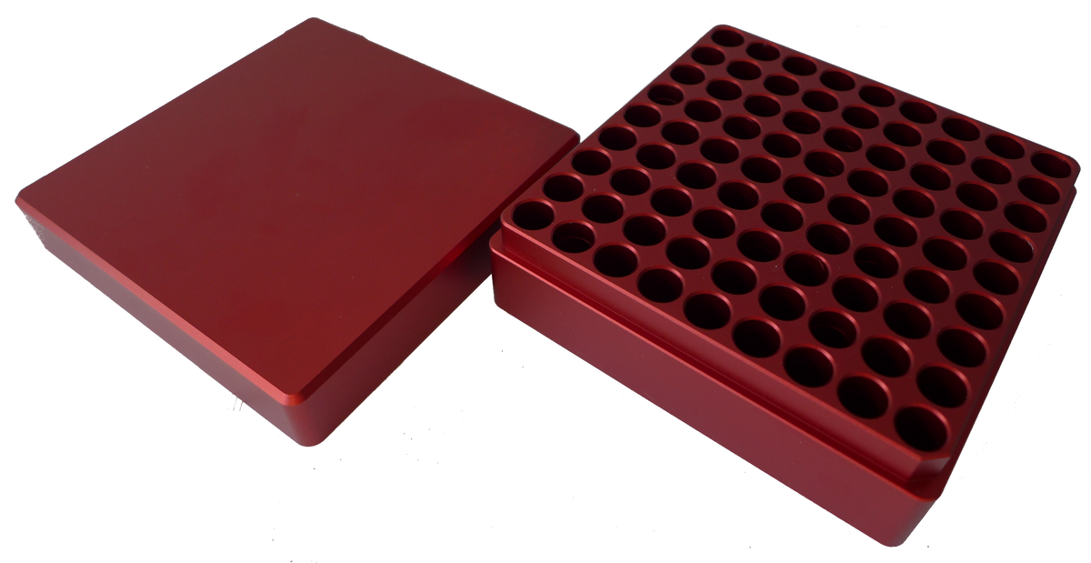 Cold block for 1.5-2 mL tubes / enzyme storage block – Sergi Lab Supplies