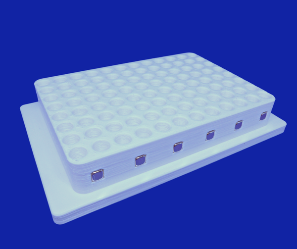 96 wells magnetic rack for DNA, RNA and other molecules purification ...