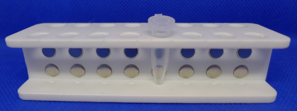 0.6 mL tube magnetic rack for DNA, RNA and other molecules purification