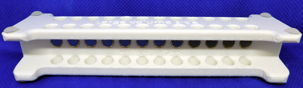 Magnet Rack Lab Magnetic rack for 150-250 uL PCR tubes (24 total, 12 each side); for D ...